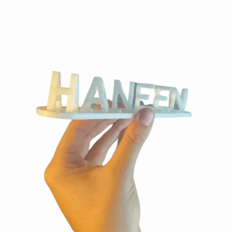 Dual Name Illusion Love 3d Printed Gift - Image 4